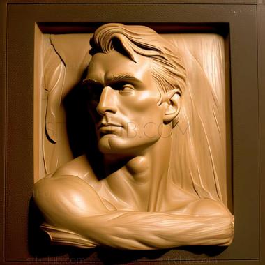 3D model Robert Henri American artist (STL)
